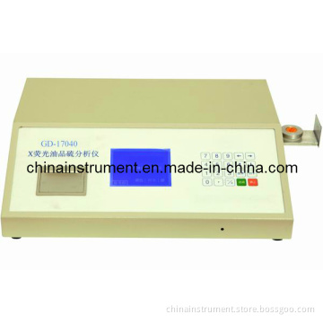 Gd-17040 X-ray Fluorescence Sulfur Tester